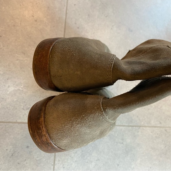 Isabel Marant Crisi Gray Suede Ankle Boots FR 40 US 10 - Picture 12 of 16